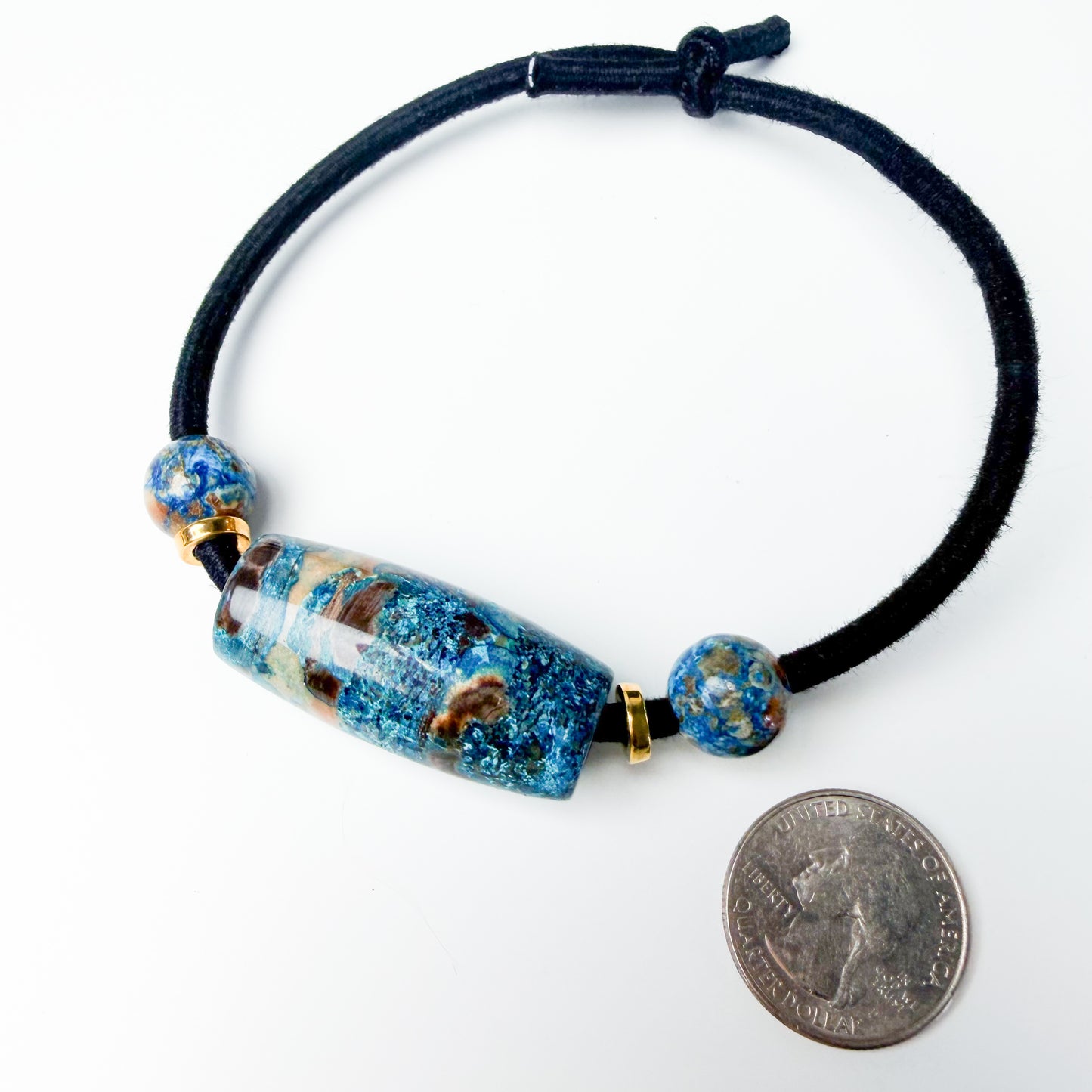 Aegean Jasper Hair Tie