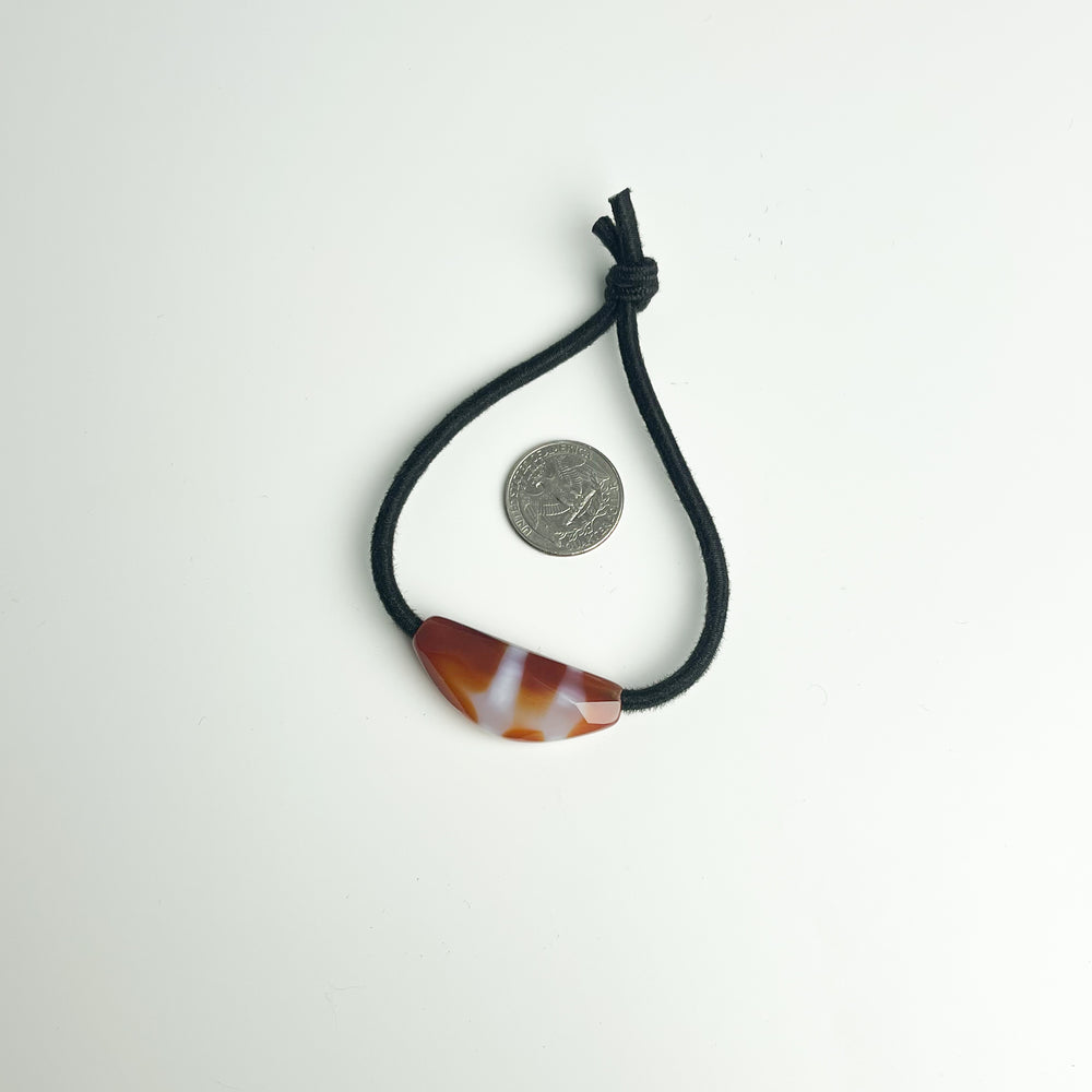 Sahara Agate Hair Tie