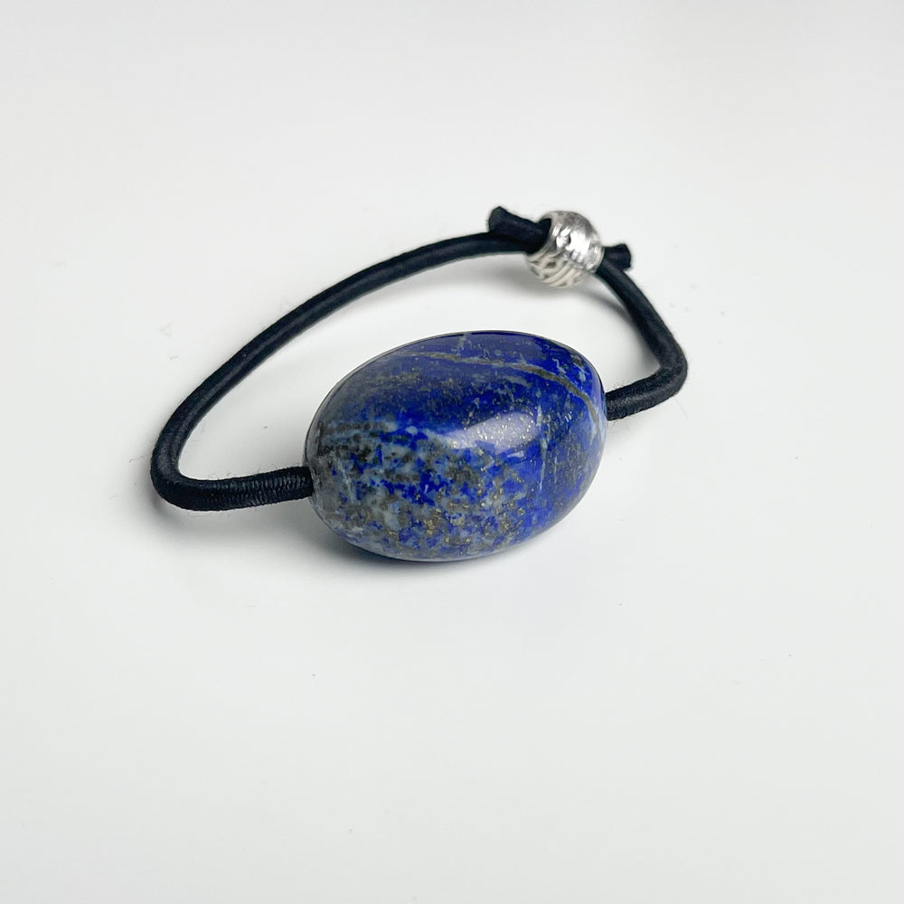 
                  
                    Midnight Lapis Hair Tie
                  
                