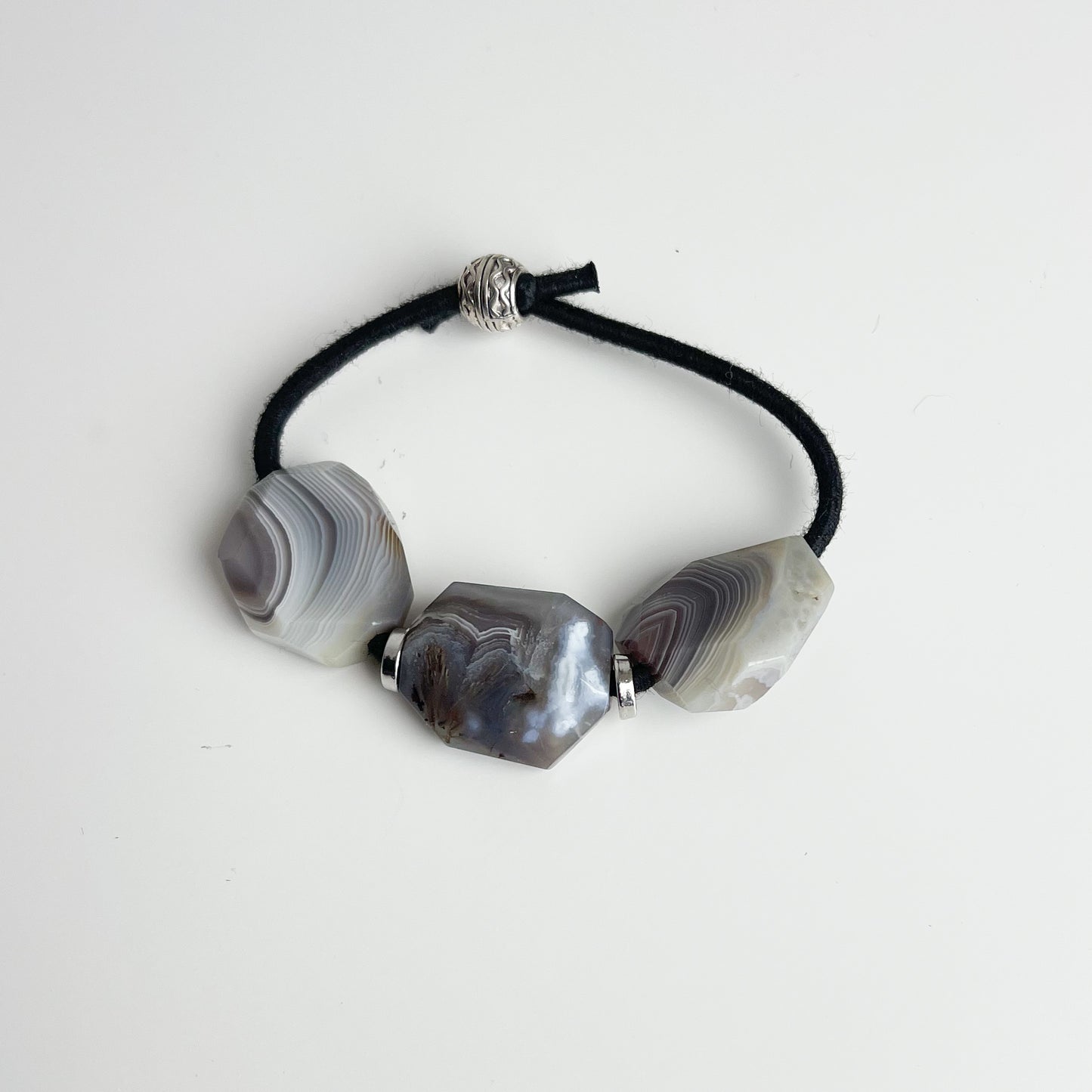 Botswana Agate Hair Tie