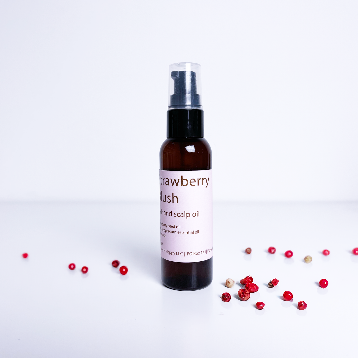 Strawberry Blush Hair and Scalp Oil