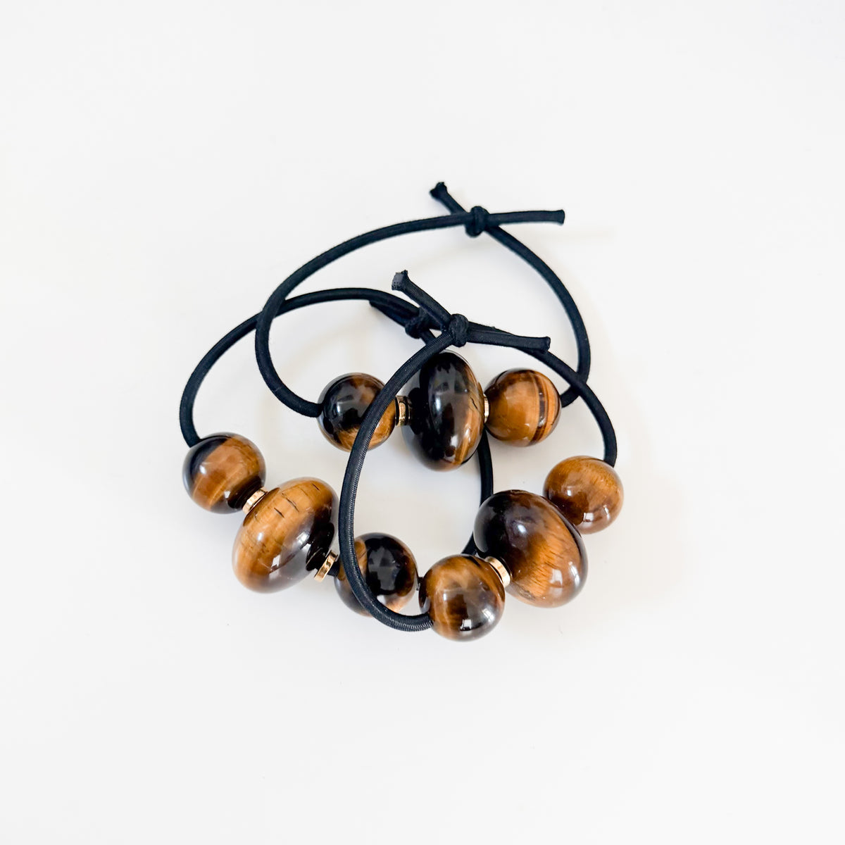 Tiger Eye Trio Hair Tie